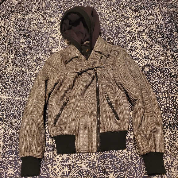 Anthropologie - Jack - Moto Sweater Jacket - Picture 3 of 11